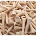 Bamboo Wood Golf Tees van met aangepast logo